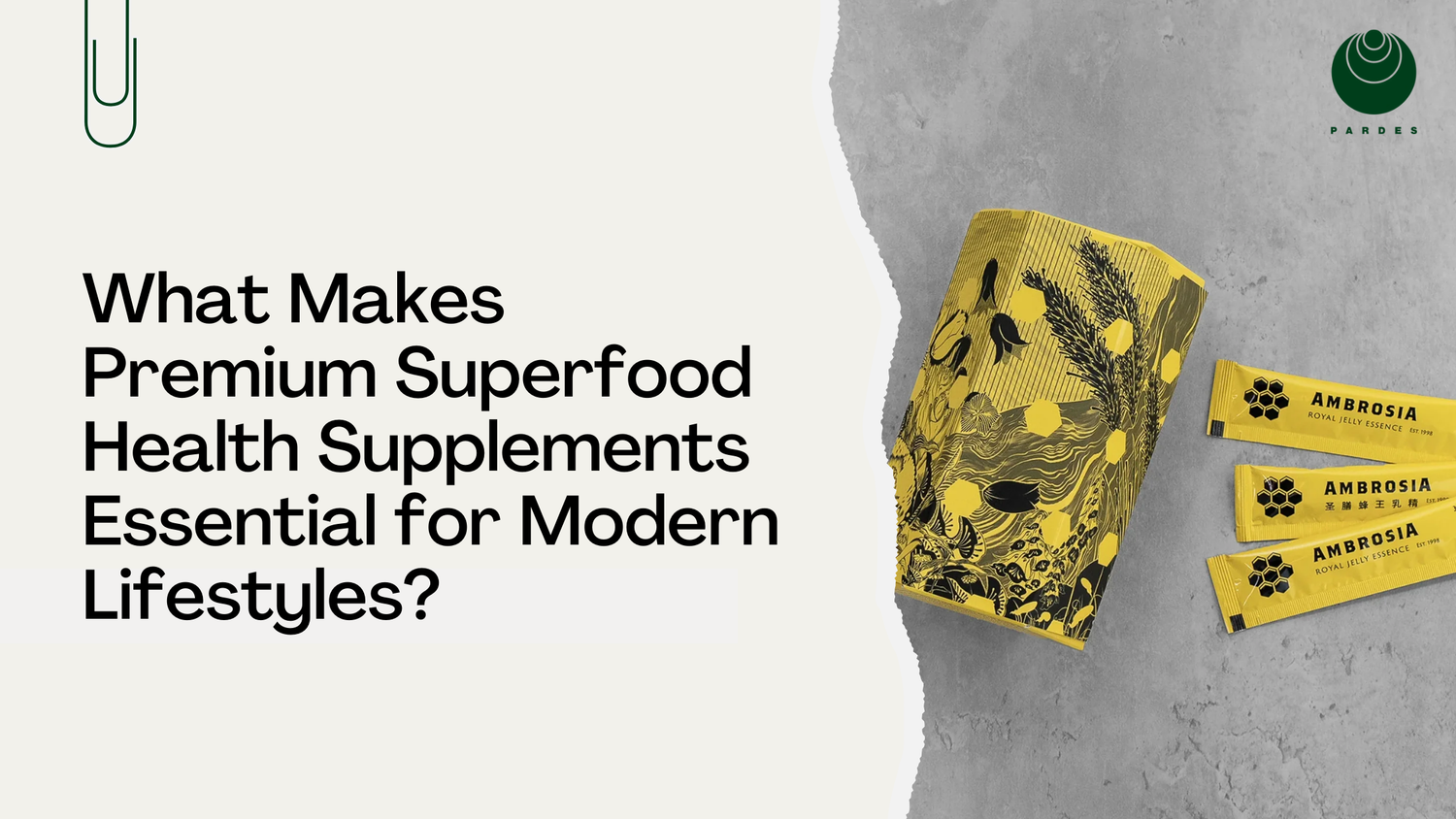 What Makes Premium Superfood Health Supplements Essential for Modern Lifestyles?