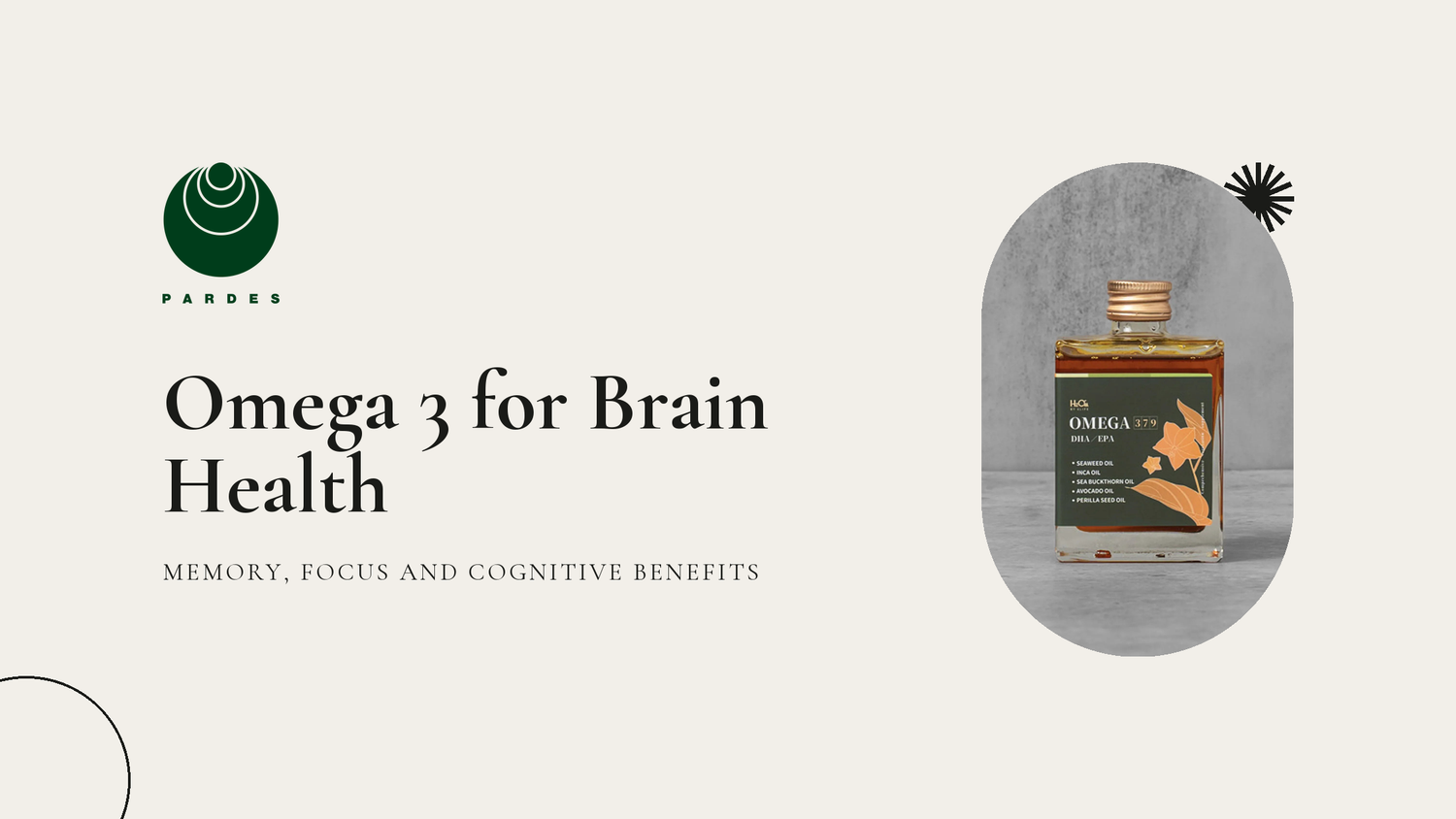Omega 3 for Brain Health: Memory, Focus and Cognitive Benefits