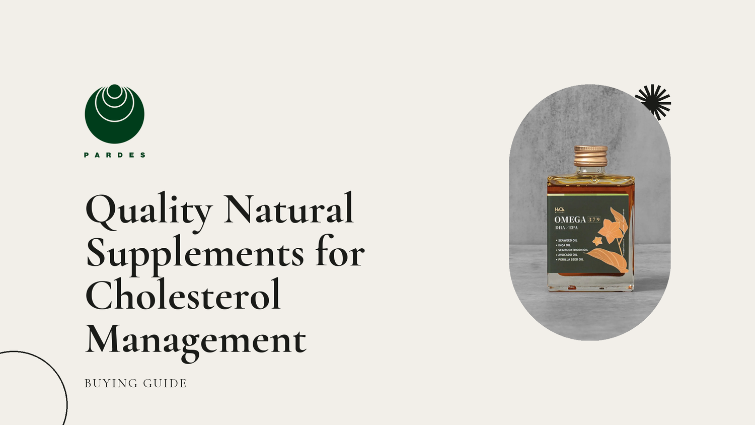 Quality Natural Supplements for Cholesterol Management