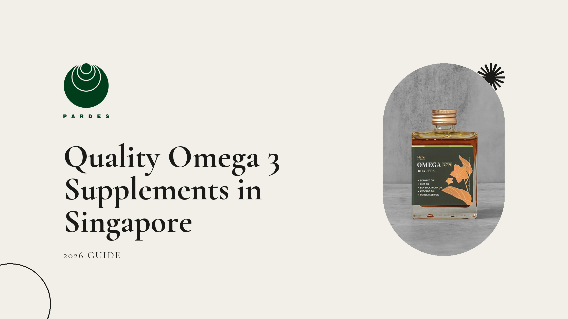 Quality Omega 3 Supplements in Singapore (2026 Guide)