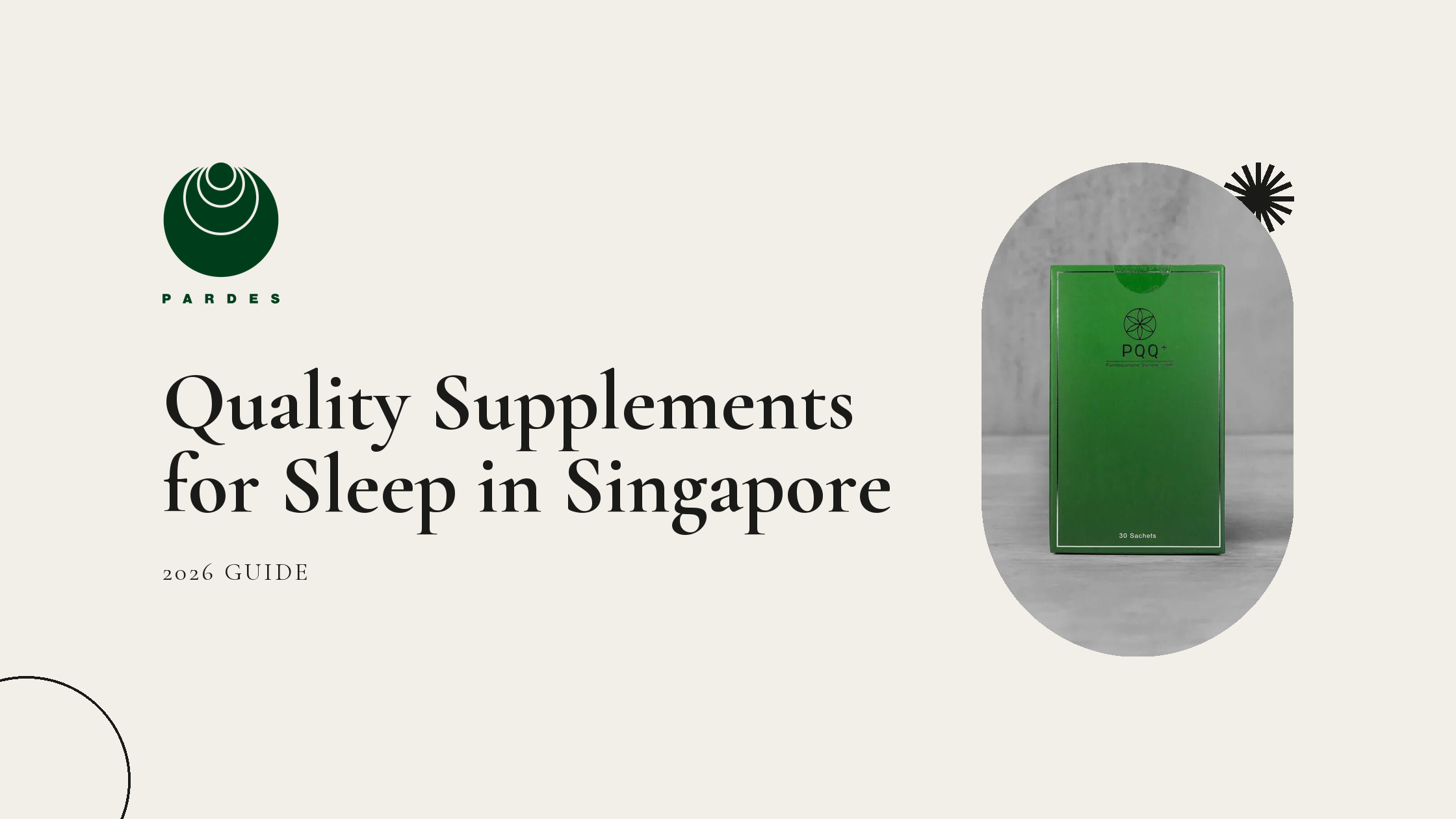 Quality Supplements for Sleep in Singapore (2026 Guide)